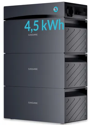 Produktbild von SUNSHARE Glory 4,5 kWh Balkonkraftwerk Speicher mit Hybrid-Wechselrichter, 2400 W PV, Dual-MPPT, 800 W, App-Steuerung
