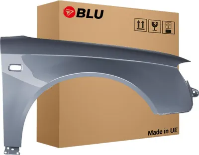 Zdjęcie produktu dla BLU Błotnik Premium pasujący do Audi A4 B7 LY7H Prawy Srebrny AkoyaSilber | 2004-2008 | Przedni Przód | Lakierowany | Gotowy do montażu | Ocynk