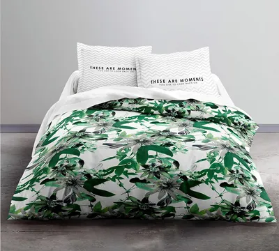 Image de Parure housse couette Passiflore