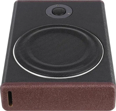 Produktbild von Ultraflacher Auto-Subwoofer - Aktiver Untersitz-Bass 12V - 600W max 200W RMS - Integrierter Verstärker - Kompakt 37x25x7,5 cm - Schwarz