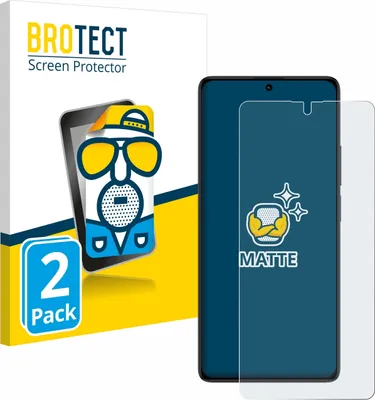Produktbild von 2x BROTECT Schutzfolie für Xiaomi Redmi Note 13 5G Displayschutz Displayschutzfolie Folie Matt Entspiegelungsfolie