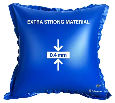 Obrázek produktu pro Zimní polštář bazén - Kulatý - 120 x 120 cm - PVC 0,4 mm - S lanem 4 m - Pro zimní zakrytí bazénu