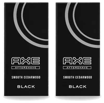 Image de 2 x Après-rasage Axe Noir, 100 ml - Pack avantage - 2 pièces