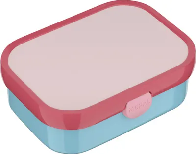Produktbild von Mepal CAMPUS Brotdose mit Gabel Switch - Cool Blue / Cool Pink