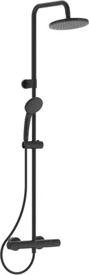 Produktbild von Ideal Standard Duschsystem Flex Ceratherm T25 Aufputz A7546XG Schwarz