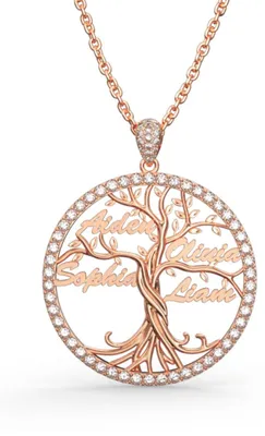 Produktbild von Gnoce Collier Lebensbaum FAN019
