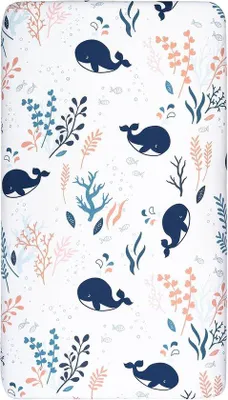 Zdjęcie produktu dla Poszewka na łóżeczko dziecięce 140 x 70 cm, ochraniacz na materac, 100% mikrofibra, certyfikat Oeko-Tex, łatwa w czyszczeniu, dla noworodków