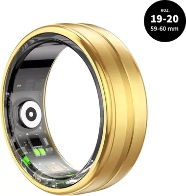 Produktbild von Smartring Rubicon R06 Gold S9, Größe 19-20