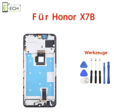Produktbild von Für Huawei Honor X7B CLK-LX1 LCD Display mit Rahmen Touchscreen Bildschirm