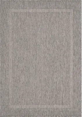 Produktbild von Outdoor Teppich Renata rechteckig, Farbe: Grau, Größe:120x170 cm