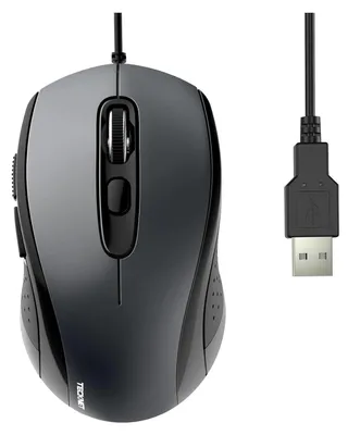 Zdjęcie produktu dla Tecknet Eum01888 Mysz Przewodowa Optyczna Usb 3600 Dpi 6 Przycisków