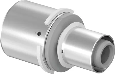 Produktbild von Uponor 1032884, Endzufuhr-Reduzierer, Edelstahl, 1 Stück(e)