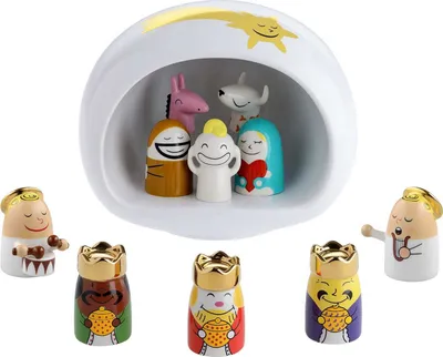 Immagine prodotto di PRESEPE, Presepe con Angeli e Re Magi, Alessi