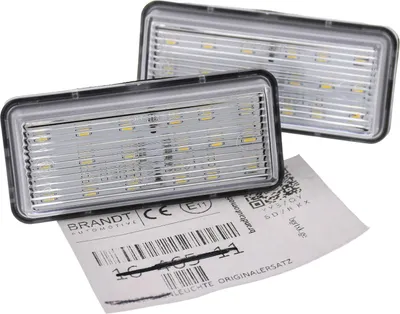 Produktbild von BRANDT AUTOMOTIVE Kennzeichenleuchten LED kompatibel mit Lexus GX I 02-09 LX II 98-07 LX III 08-12 Scion iM I 15-16