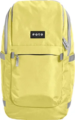 Produktbild von eoto Schulrucksack Rucksack mit Laptopfach Easy27 Backpack 27L Lime Yellow hellgelb