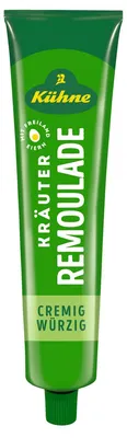 Zdjęcie produktu dla Kuehne remoulade z delikatnymi ziołami, kremowa i łagodna 200ml