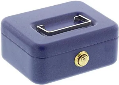 Produktbild von Famanu Geldkassette mit Zahlenschloss - Blau