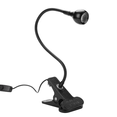 Image de Lampe à colle UV USB 3W avec clip et interrupteur - Lumière violette LED ultraviolette pour la réparation de téléphones portables et d'appareils électroniques