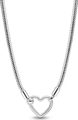 Produktbild von Damenhalskette Pandora 393377C00-45 Silberfarben