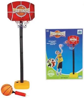 Immagine prodotto di Canestro da basket 115 x 37 cm - Compreso il pallone