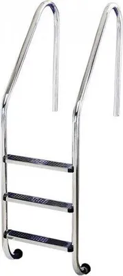 Produktbild von Standardleiter mit 4 Stufen aus rutschfestem Edelstahl - FLEXINOX - 87112942