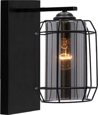Obrázek produktu pro Candellux Černé nástěnné svítidlo Jonera pro žárovku E27 21-08411