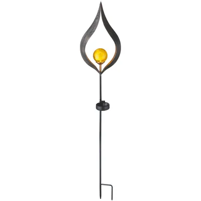 Produktbild von Solarleuchte Garten Deko Metall Solarlampe Außen Außenleuchte Solar 33467