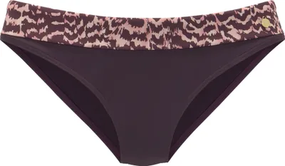 Produktbild von LASCANA Bikini-Hose Holly bordeaux bedruckt Größe 34