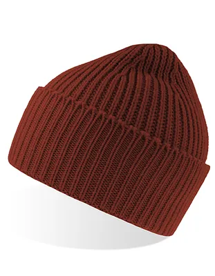 Zdjęcie produktu dla Atlantis OAKB | Oak Beanie Recycled Polyester - Kolor: Rusty - Rozmiar: Jeden rozmiar