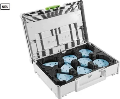 Produktbild von Festool Schleifmittel-Systainer³ SYS-STF D90/V93 GR-Set Granat