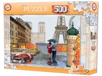 Obrázek produktu pro Puzzle Paříž - 500 dílků