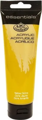 Produktbild von Royal & Langnickel Tube Acrylfarbe Yellow Ochre 120 ml 1 stk