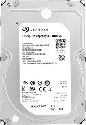 Image de Disque dur Seagate 4TB ST4000NM0095 128Mb Cache 7200Rpm SAS III 3.5'' pouces