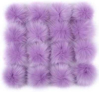 Produktbild von Weiche Pompons 12-15 cm für DIY Dekoration