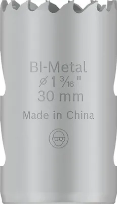 Produktbild von PRO Multi Material Lochsäge, 30 mm, mit Gewinde