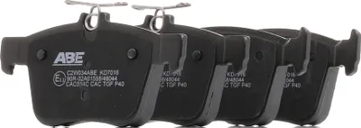 Produktbild von ABE C2W034ABE Bremsbeläge Satz Hinten für VW Golf VII Schrägheck (5G1, BQ1, BE1, BE2) Polo Schrägheck (6R1, 6C1) Passat Variant (3G5, CB5) T-Roc
