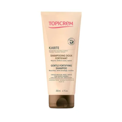 Obrázok produktu pre Topicrem Karité Gentle Fortifying Shampoo posilňujúci šampón na oslabené vlasy 200 ml