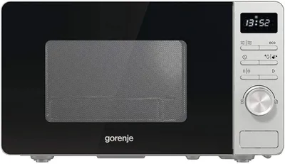 Produktbild von Gorenje M23XYZ MO23A4X ADVANCED LINE, Arbeitsplatte, Grill-Mikrowelle, 23 l, 800 W, Eingebautes Display, LED