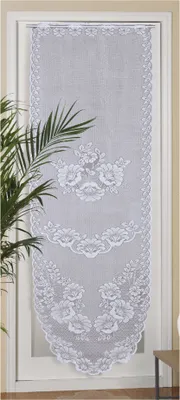 Zdjęcie produktu dla Panele drzwiowe 180x60cm z haftem - Mona ( kwiaty )