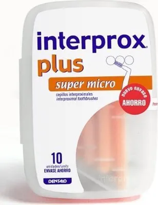Image de Interprox Plus Supermicro 10 brosses à dents interdentaires