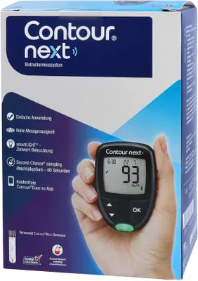 Produktbild von CONTOUR Next NEU Set Blutzuckermessgerät mg/dl,1St