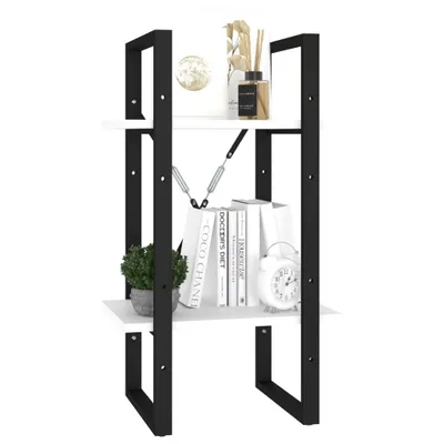 Produktbild von "im Sonderangebot"Bücherregal - CLORIS - Standregal - Robust und langlebig - 2 Fächer Weiß 40x30x70 cm Holzwerkstoff - DEMöbel3997826