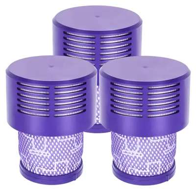 Produktbild von 3x HEPA-Filter für den Dyson V10 Sv12 Staubsauger Total Clean, Parquet, Motorhead, waschbarer Stielstaubsauger