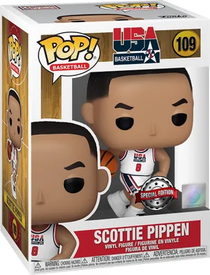 Produktbild von NBA Basketball - Scottie Pippern 109 Special Edition - Funko Pop! - Vinyl Figur