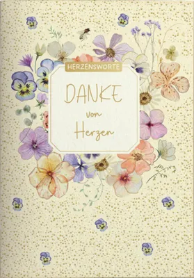 Produktbild von Geschenkbuch - Danke von Herzen