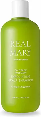 Produktbild von Rated Green Real Mary Exfoliating Scalp Shampoo 400ml