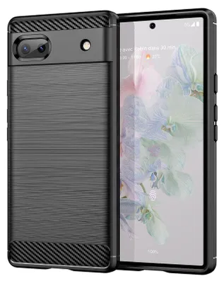 Zdjęcie produktu dla Etui karbonowe do Google Pixel 6a ochronne etui na telefon komórkowy TPU etui na telefon komórkowy