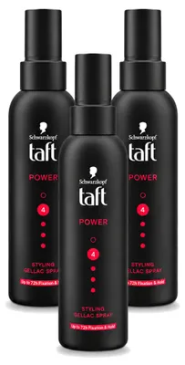 Imagen del producto de 3 unidades de spray fijador Taft Power Styling - 150 ml cada uno - Paquete económico