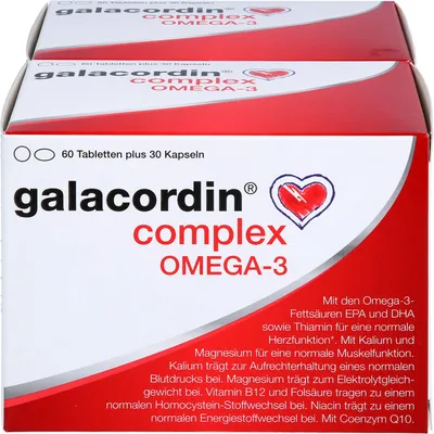 Obrázek produktu pro galacordin Complex Omega-3 tablety a kapsle, 120 tablet