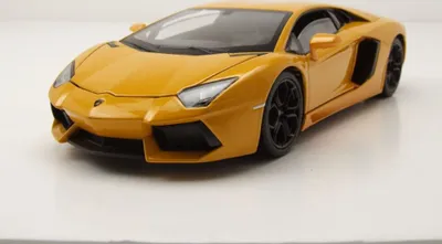 Produktbild von Welly 24033G Lamborghini Aventador LP700-4 2011 gelb metallic 1:24